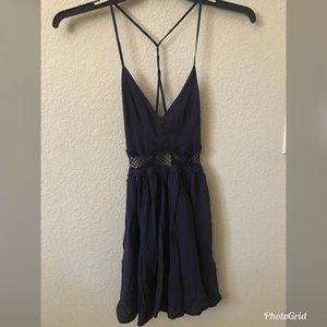 LF Navy Blue Summer Dress
